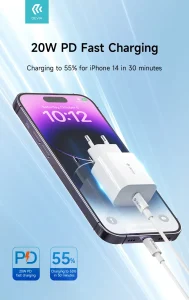 Smart Series PD Quick Charger Suit(EU ,20W,V2) - Image 7