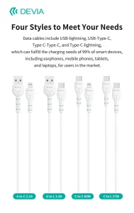 Gracious Series Bubble Fish 4 In 1 Cable Set(30PCS) - Image 6