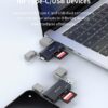 Smart Series USB+Type-C 2.0 To SD/TF 2 In 1 Card Reader - Image 5