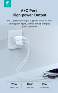 Smart Series PD &QC Quick Charger(EU ,20W,V2) - Image 6