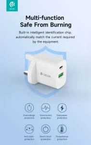 Smart Series PD &QC Quick Charger(UK ,20W,V2) - Image 5