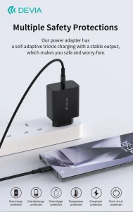 Rocket Series 45W PD Quick Charger Set With C-C Cable (EU) - Image 3