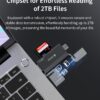 Smart Series USB+Type-C 2.0 To SD/TF 2 In 1 Card Reader - Image 8