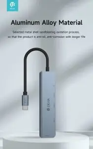 Leopard Type-C To USB3.0*3+PD +Cardreader 5 In 1 HUB (Updated) - Image 12