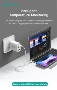 Extreme Speed Series PD 65W A+2C GaN Charger (EU) - Image 3