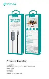 Storm Series Type-C To HDMI Cable(Updated) - Image 7