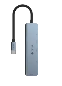 Leopard Type-C To USB3.0*3+PD +Cardreader 5 In 1 HUB (Updated) - Image 4