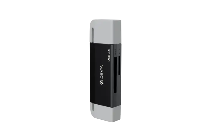 Smart Series USB+Type-C 2.0 To SD/TF 2 In 1 Card Reader - Image 7
