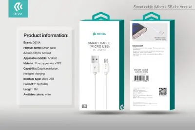 Smart Series Cable For Android (5V 2A,1M) - Image 11
