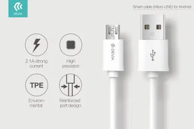 Smart Series Cable For Android (5V 2A,1M) - Image 9