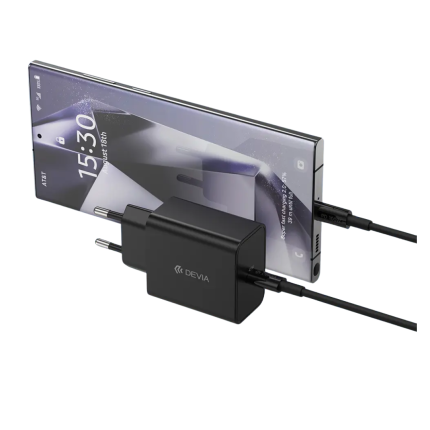 Rocket Series 45W PD Quick Charger Set With C-C Cable (EU)