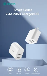 Smart Series 2.4A 2USB Charger(US) - Image 10
