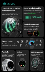 DEVIA Smart Watch Pro1(V2) - Image 4