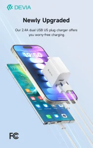 Smart Series 2.4A 2USB Charger(US) - Image 9