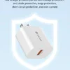Smart Series QC 18W Fast Charger Set With Lightning Cable(US) - Image 4
