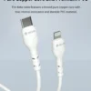 Kintone Series Eco-friendly Cable C To Lightning Mini Package (3A 27W 1M) - Image 4
