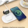 Smart Series 3 In 1  Magnetic Charger For Iphone&Watch & Earphone V5(15W) - Image 6