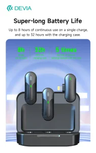 Kintone Series 2 In 1 wireless Microphones（Type-c ） - Image 6