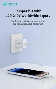 Smart Series QC 18W Fast Charger Set With Lightning Cable(US) - Image 2
