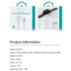 Kintone Series USB-A Apple Watch Charging Cable - Image 3