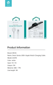 Kintone Series USB-A Apple Watch Charging Cable - Image 3