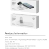 Smart Series 3 In 1  Magnetic Charger For Iphone&Watch & Earphone V5(15W) - Image 3