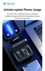 Kintone Series 2 In 1 wireless Microphones（Type-c ） - Image 8