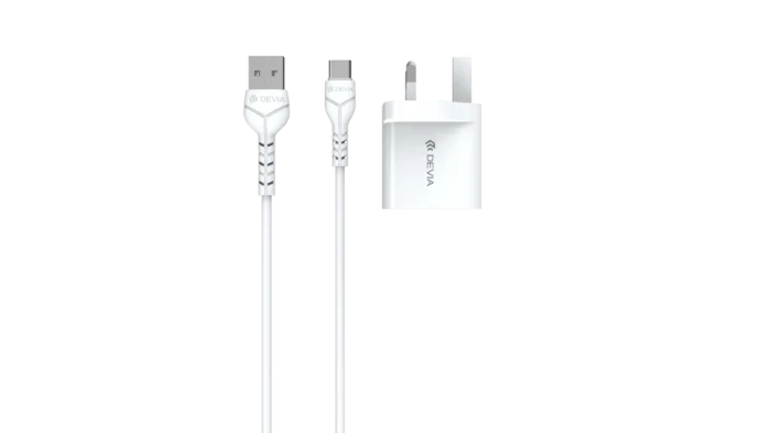 Smart Series 2.4A 2USB Charger (5V UK)（V2）