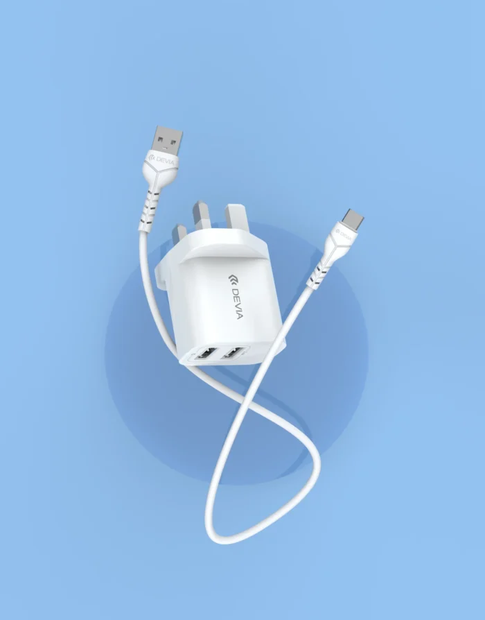 Smart Series 2.4A 2USB Charger (5V UK)（V2） - Image 4