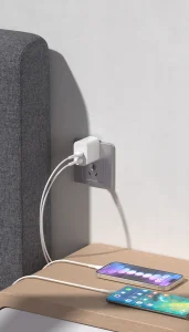 Smart Series 2.4A 2USB Charger Set With USB-C Cable (US) - Image 7