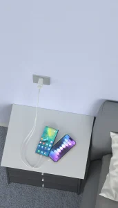 Smart Series 2.4A 2USB Charger Set With USB-C Cable (US) - Image 8