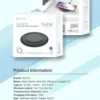 Allen Series Ultra-Thin Wireless Charger V3 (15W) - Image 3