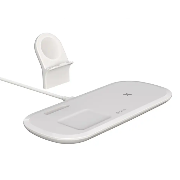 Smart Series 3 In 1  Magnetic Charger For Iphone&Watch & Earphone V5(15W)
