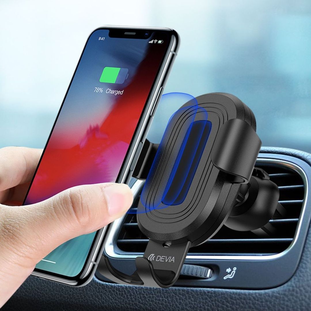 Gravity Sensor Car Air Vent Wireless Charger Phone Holder（10W 2