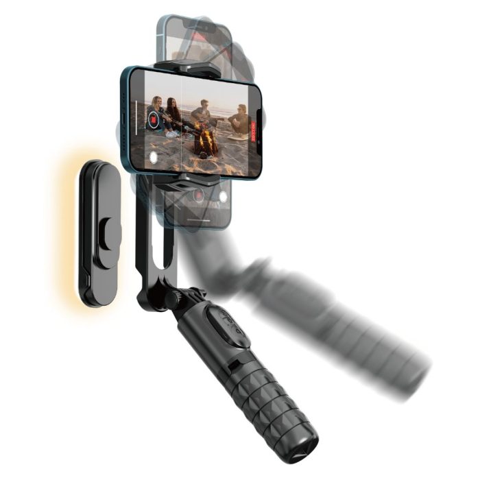 Handheld Gimbal Shake proof Tripod Selfie Stick 1