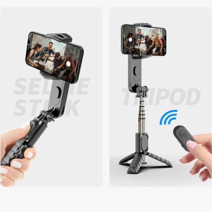 Handheld Gimbal Shake proof Tripod Selfie Stick 2