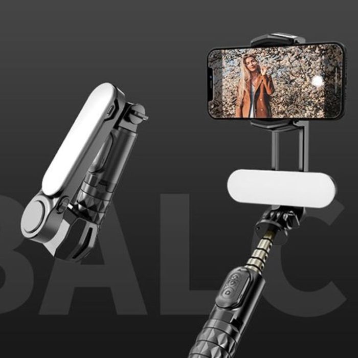 Handheld Gimbal Shake proof Tripod Selfie Stick 4