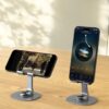 Kintone Series 360°Rotation Foldable Metal Phone Stand - Image 6