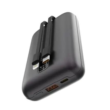 "Power Bank Ultra4 MINI 22.5W Power Bank  With Built-in 2 Cables (20000mAh)"