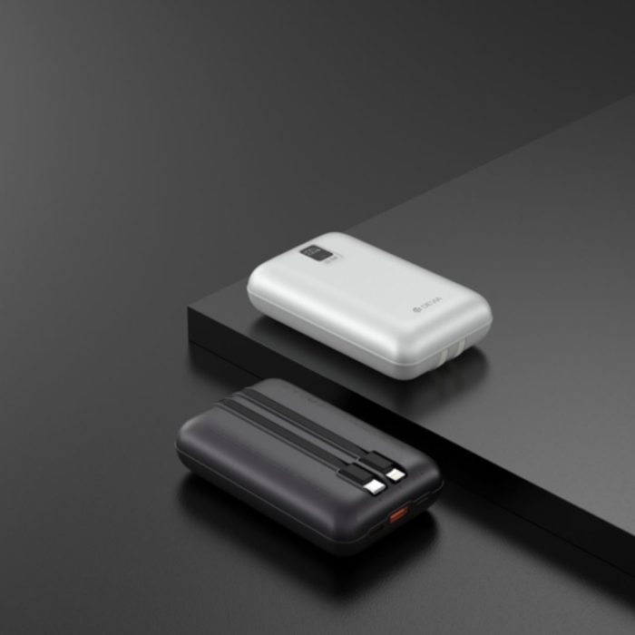 Power Bank Ultra4 MINI 22.5W Power Bank With Built in 2 Cables 20000mAh 7