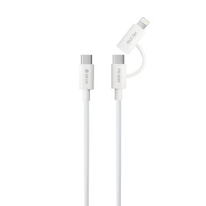 Smart Series C to C+L PD60W+27W 2 In 1 Fast Cable