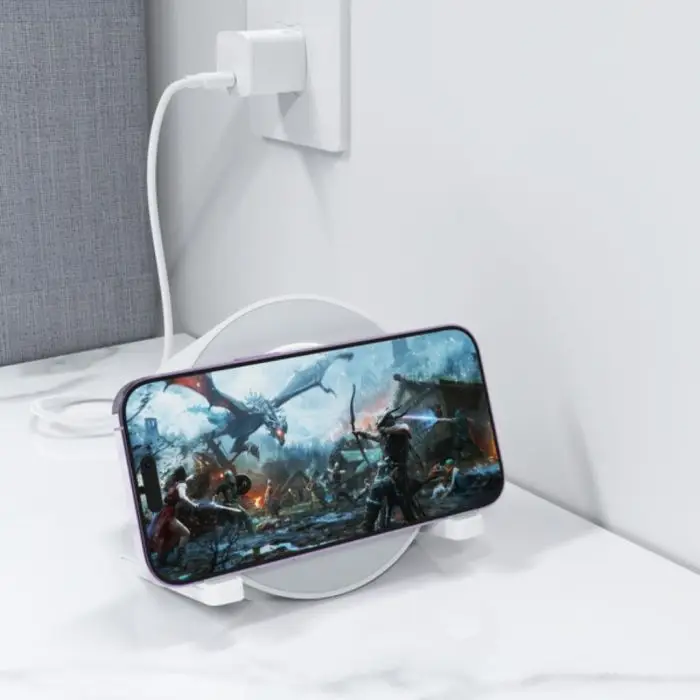 Smart Series Desktop Wireless Charging Speaker(I-M3) - Image 3