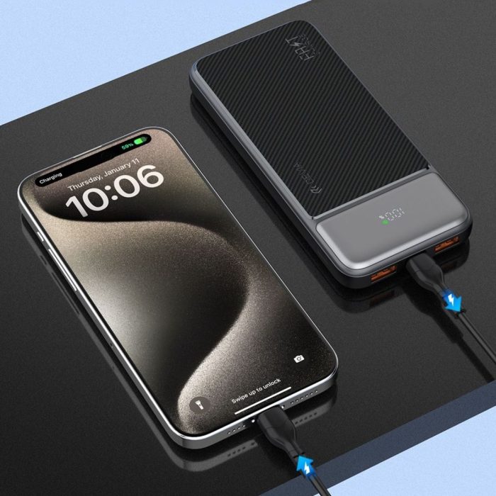Smart series 22.5W Full Compatible Power Bank With Digital Display 10000mAh 2