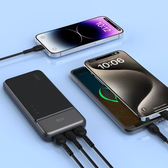 Smart series 22.5W Full Compatible Power Bank With Digital Display 10000mAh 3