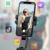 Tripod Stand Multi-functional Desktop Gimbal Selfie-Stick - Image 4