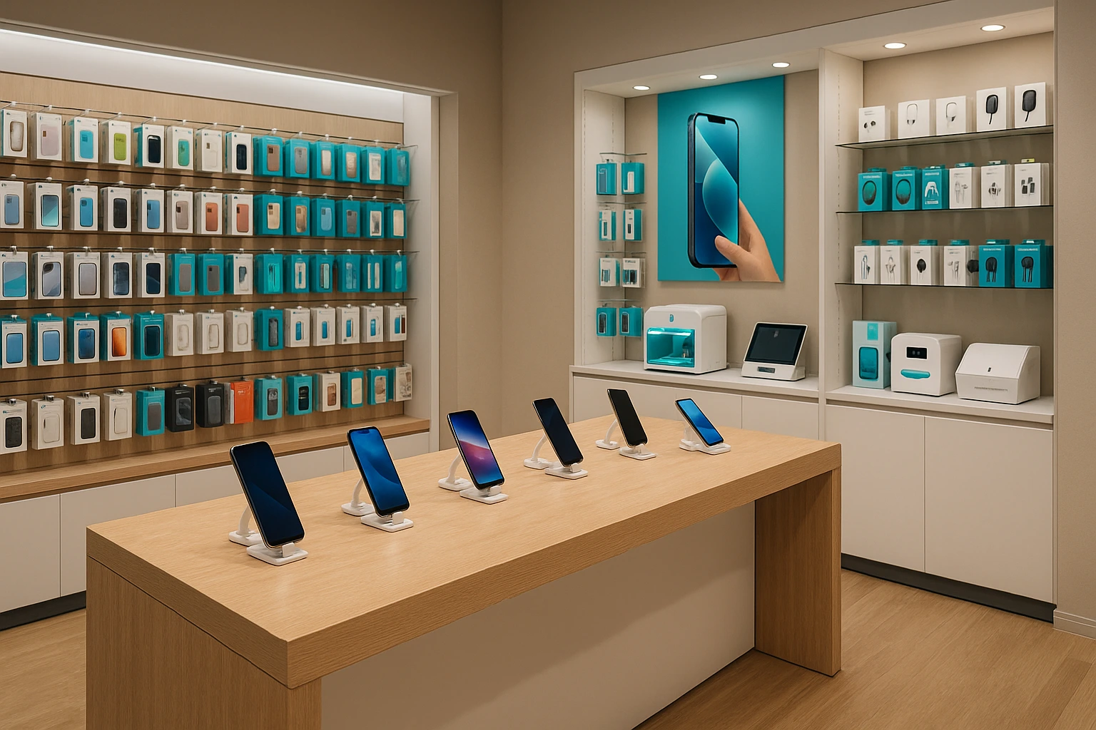 Organization of Cell Phone Store