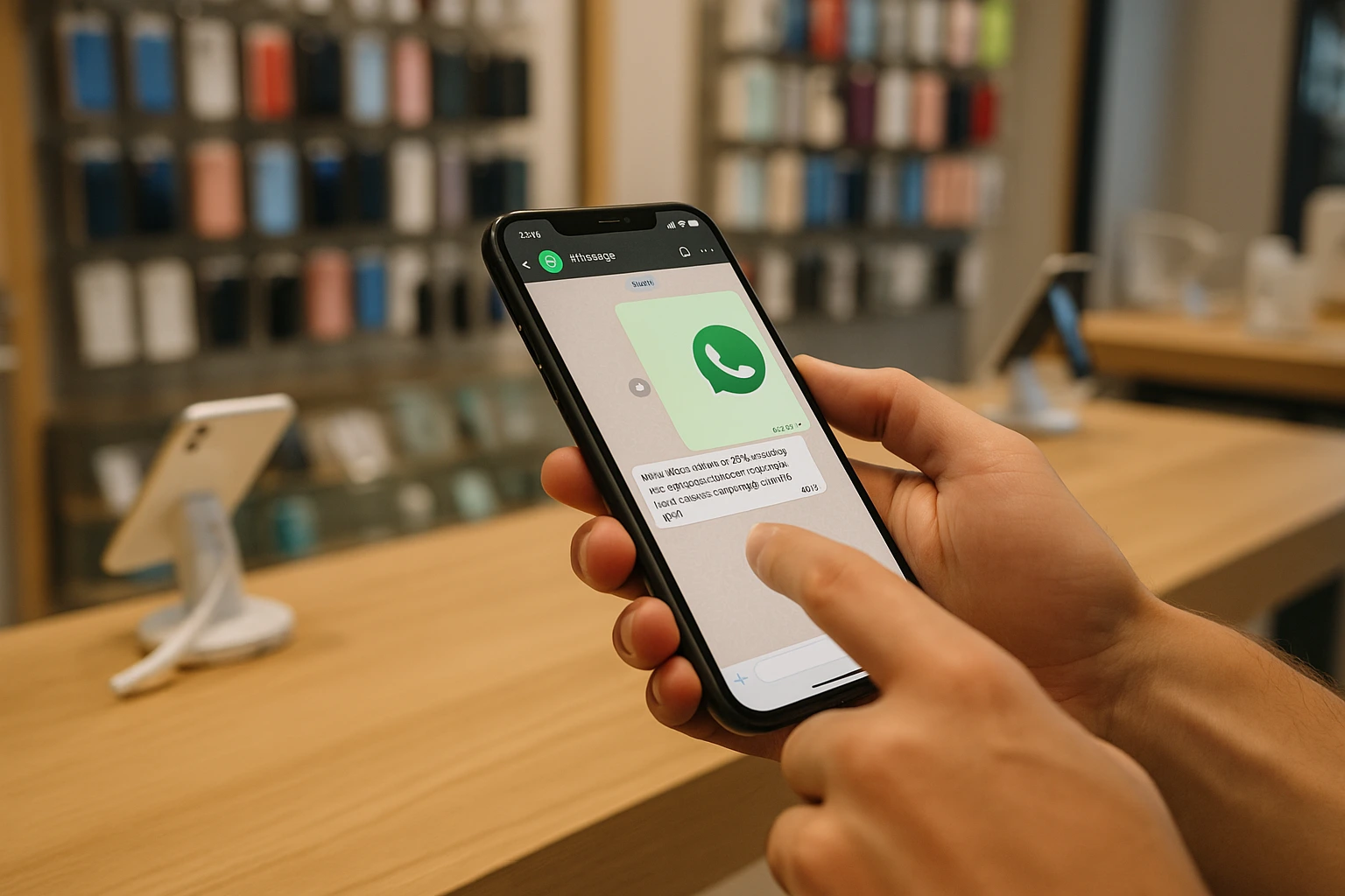 WhatsApp Business for Cell Phone Store