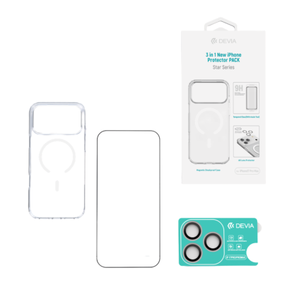 Star Series 3 in 1 New iPhone Protector PACK