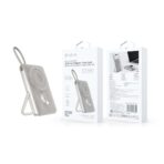 Extreme Speed Series 22.5W 4 in 1 Magnetic Power Bank With Bracket And Built-in Cable (10000mAh) 3
