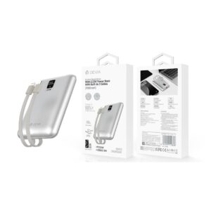 Extreme Speed Series MINI 22.5W Power Bank With Built-in 2 Cables (10000mAh)